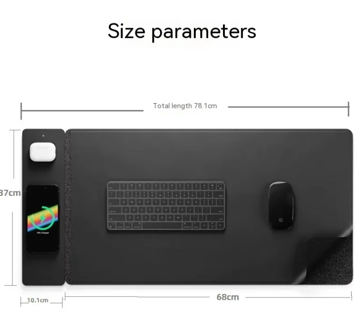 Verdiac Magnetic Wireless Charging Mouse Pad